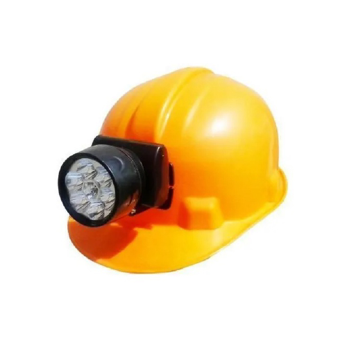 HELMET WITH HEAD LAMP